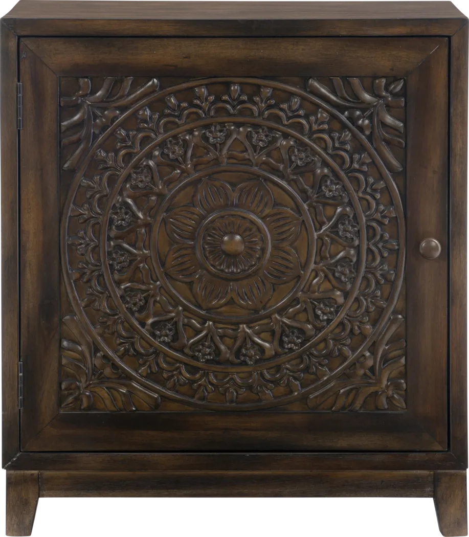 Adasa Brown Accent Cabinet - Thumbnail - Image 7