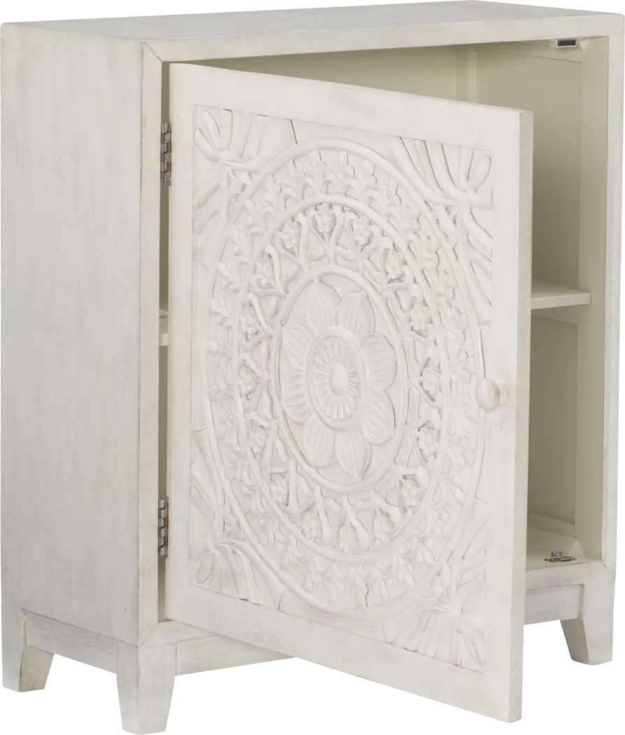 Adasa Whitewash Accent Cabinet - Thumbnail - Image 9