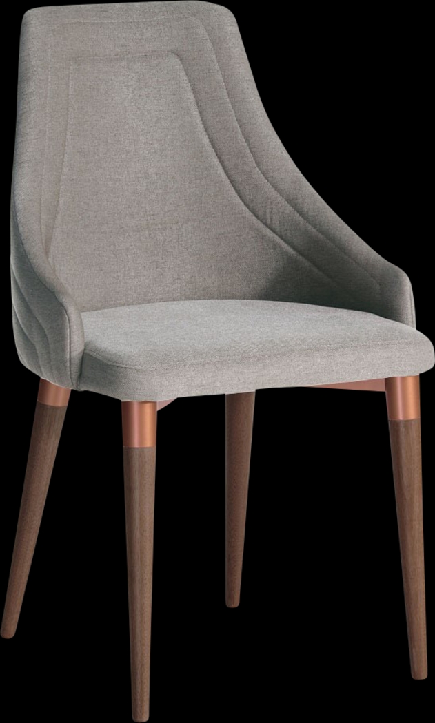 Adavan Gray Arm Chair - Thumbnail - Image 1