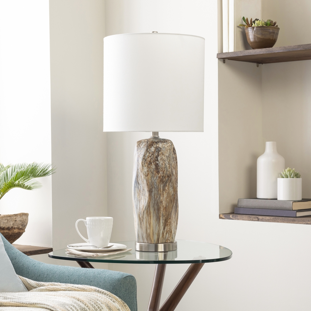 Addams Cove Brown Lamp - Thumbnail - Image 8