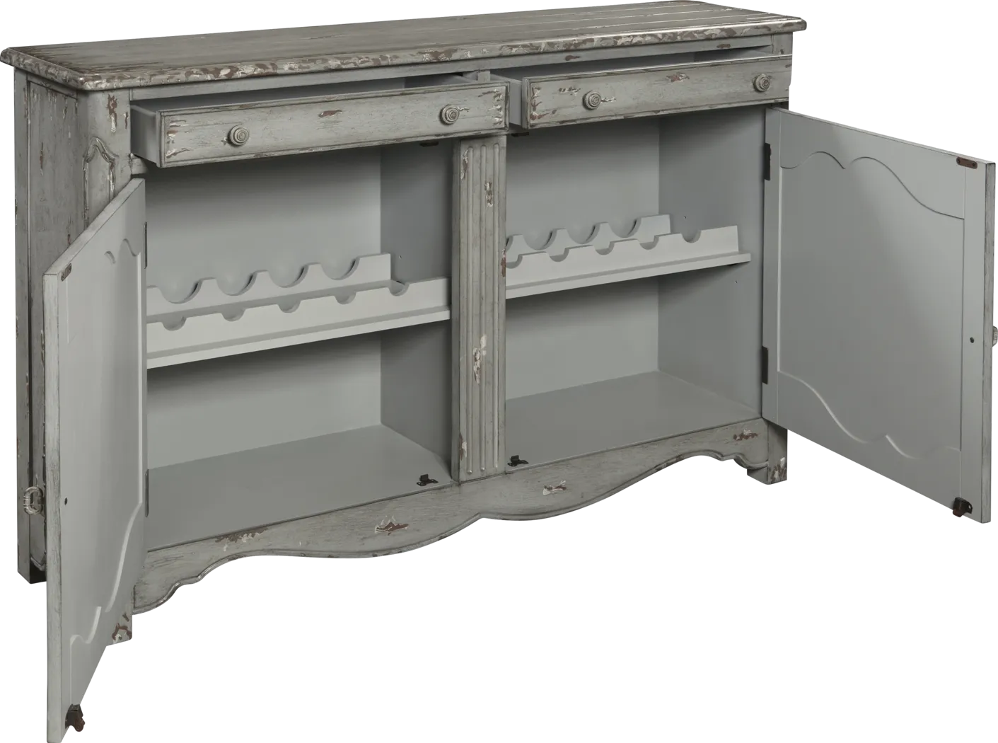 Adderberry Blue Accent Cabinet - Thumbnail - Image 3