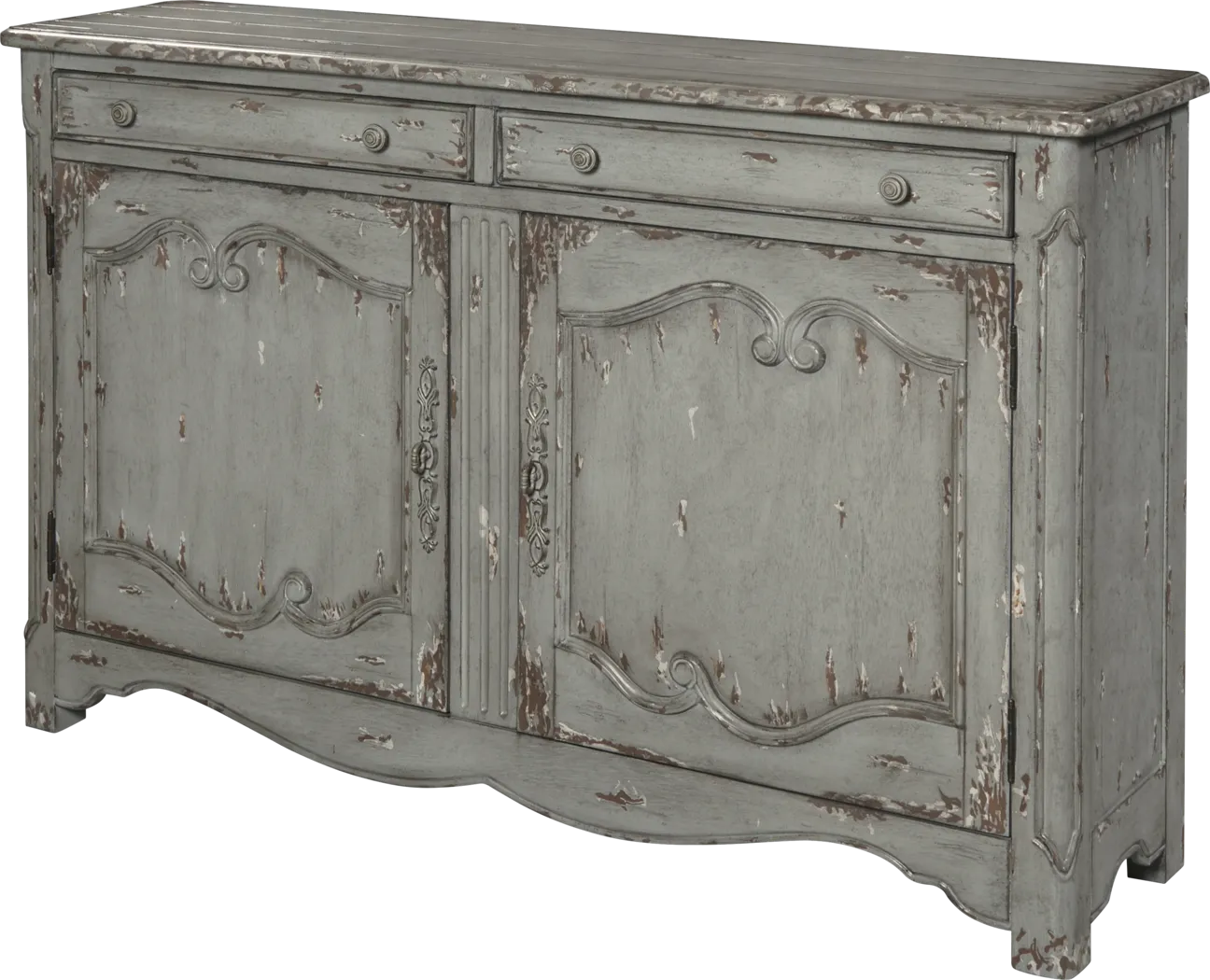 Adderberry Blue Accent Cabinet - Thumbnail - Image 4