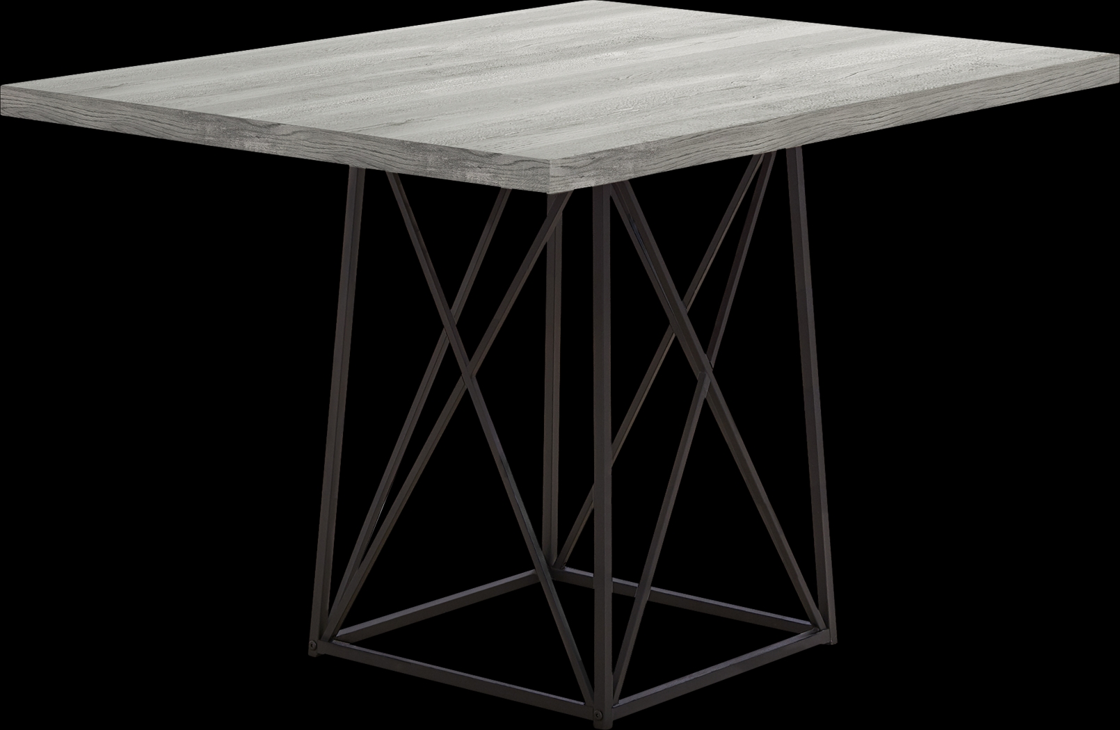 Addine Gray Dining Table - Thumbnail - Image 1