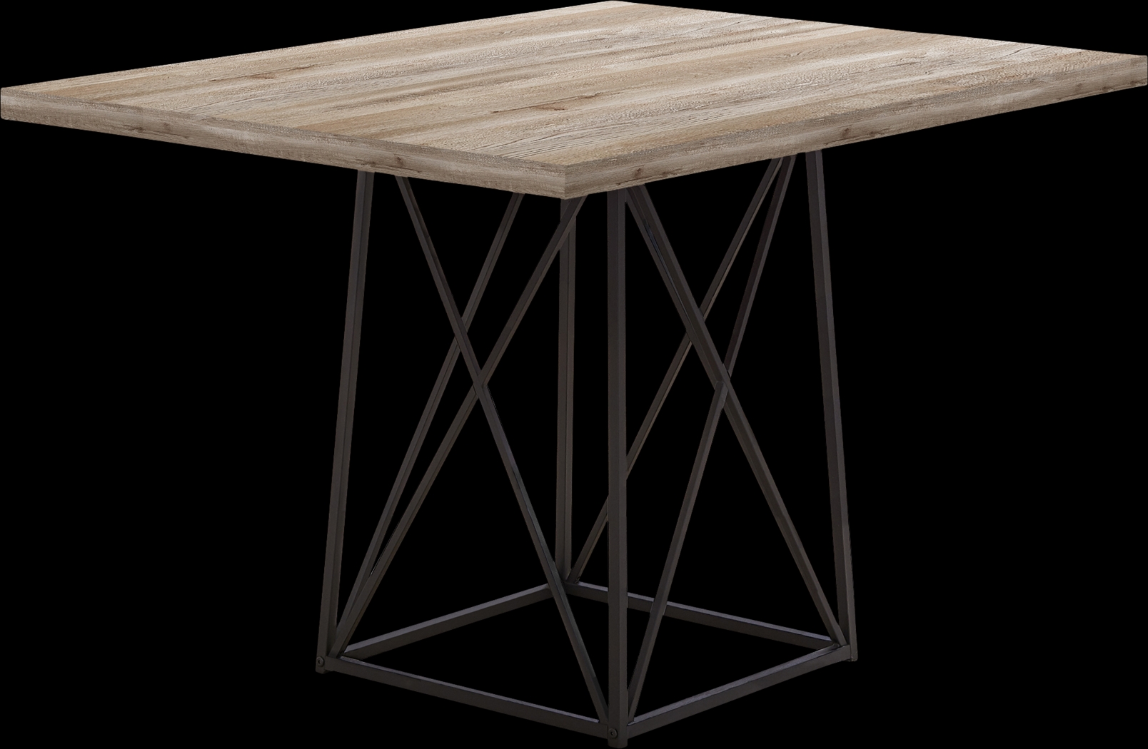 Addine Taupe Dining Table - Thumbnail - Image 1