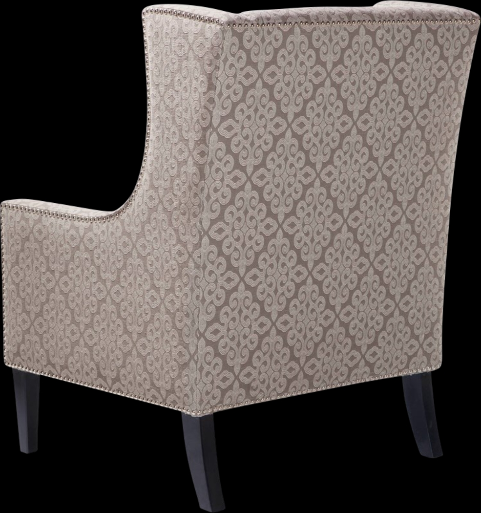 Addington Beige Accent Chair - Thumbnail - Image 3