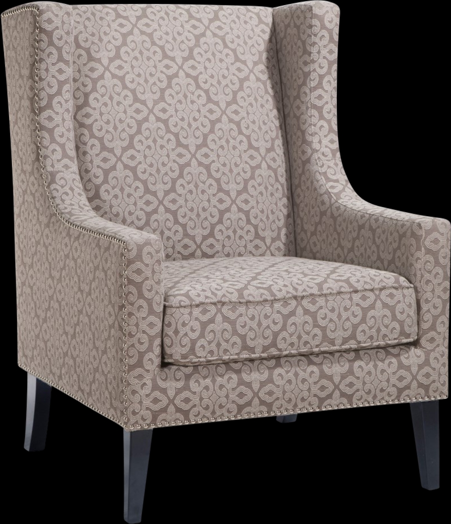 Addington Beige Accent Chair - Thumbnail - Image 1