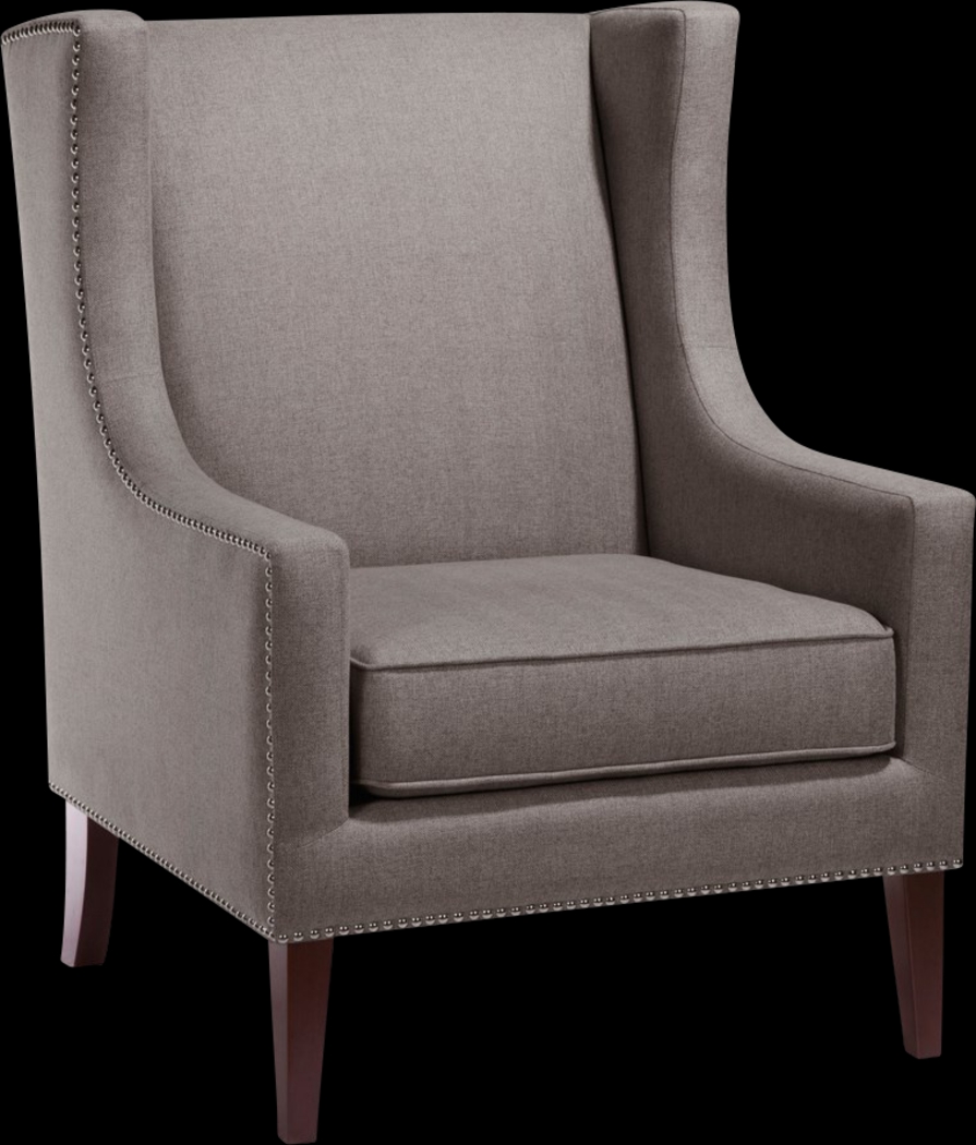 Addington Charcoal Accent Chair - Thumbnail - Image 1