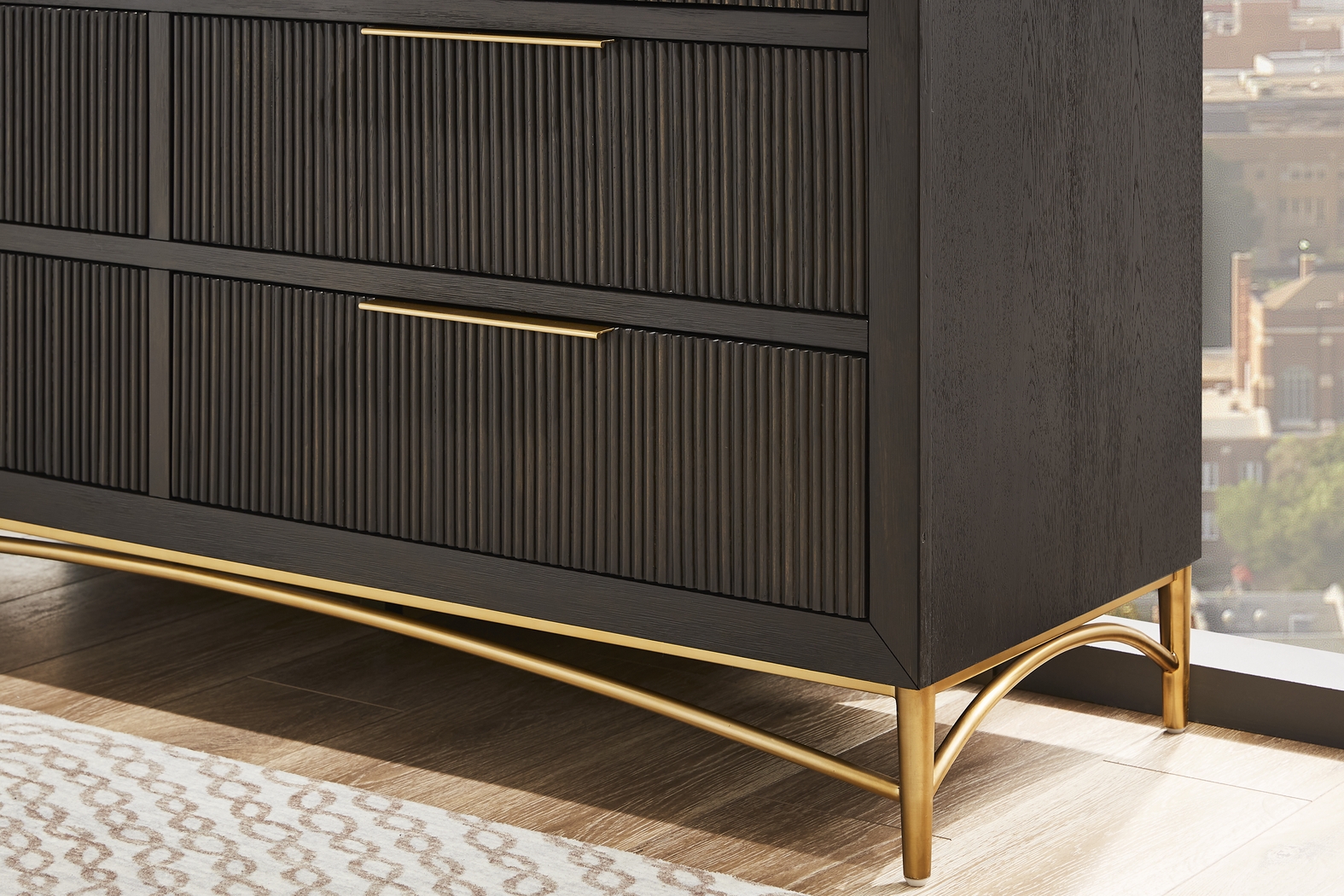 Addison Street 5 Pc Black King Bedroom - Thumbnail - Image 8