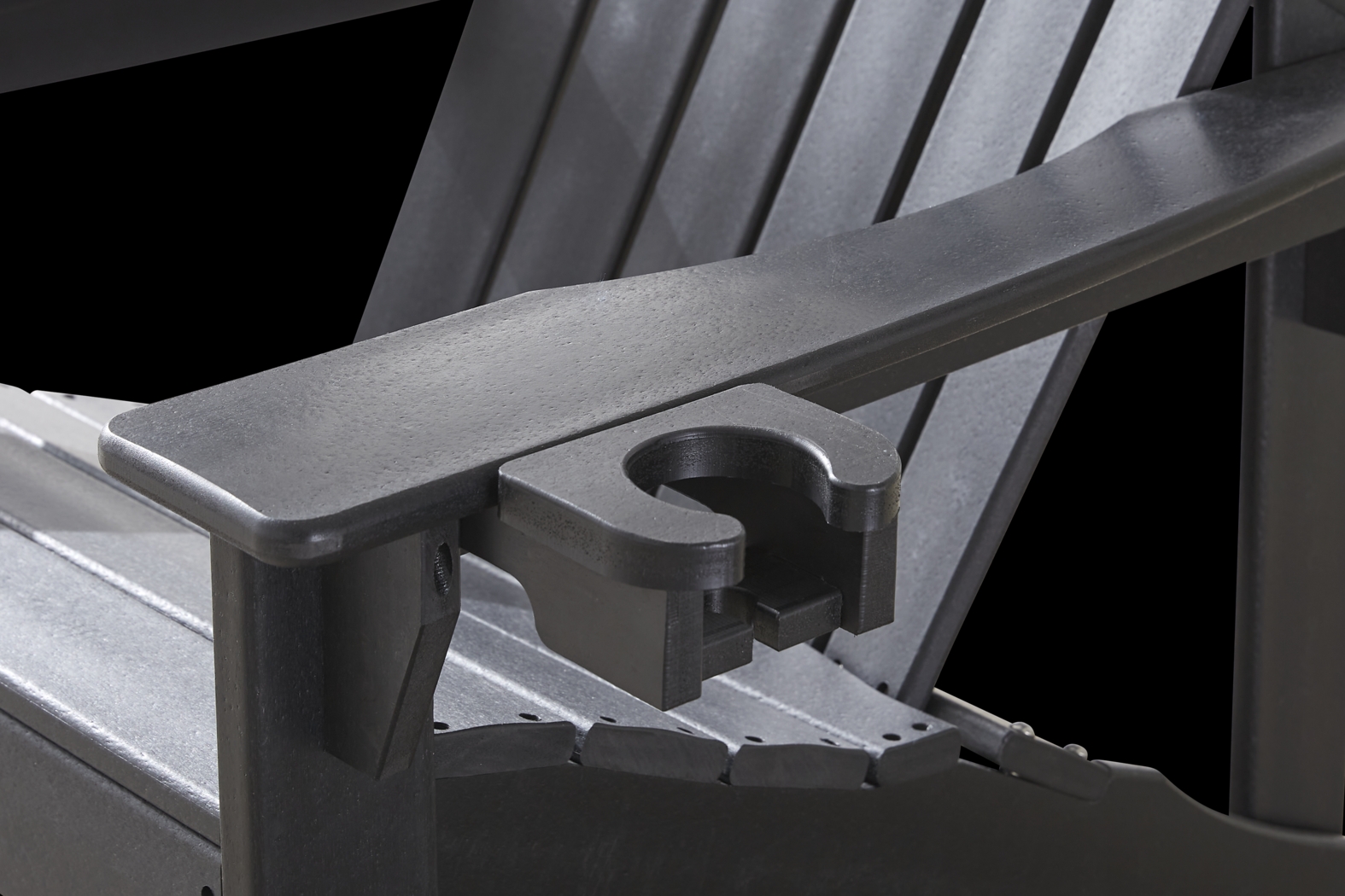 Addy Black Outdoor Cup Holder - Thumbnail - Image 2