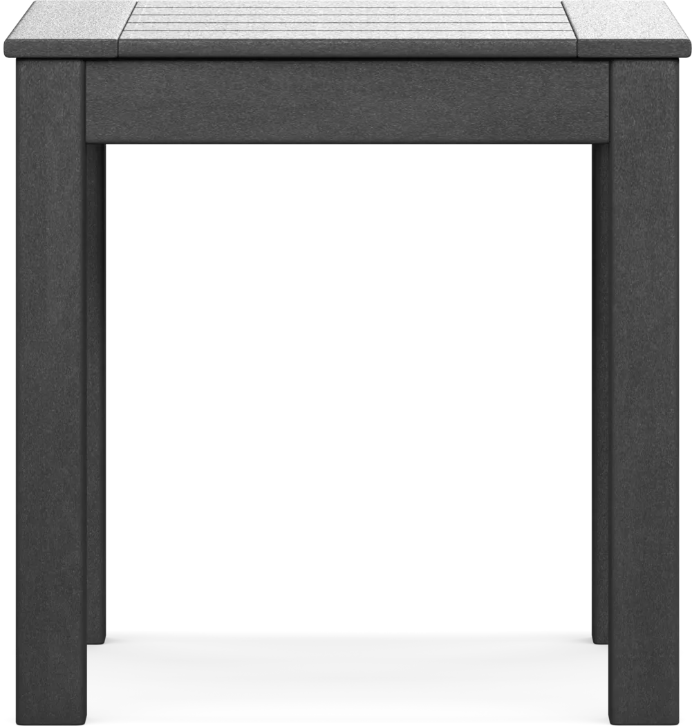 Addy Black Outdoor End Table - Thumbnail - Image 2