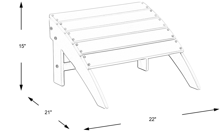 Dimension Image. Please refer to the Dimension Tab on this page for dimension details.