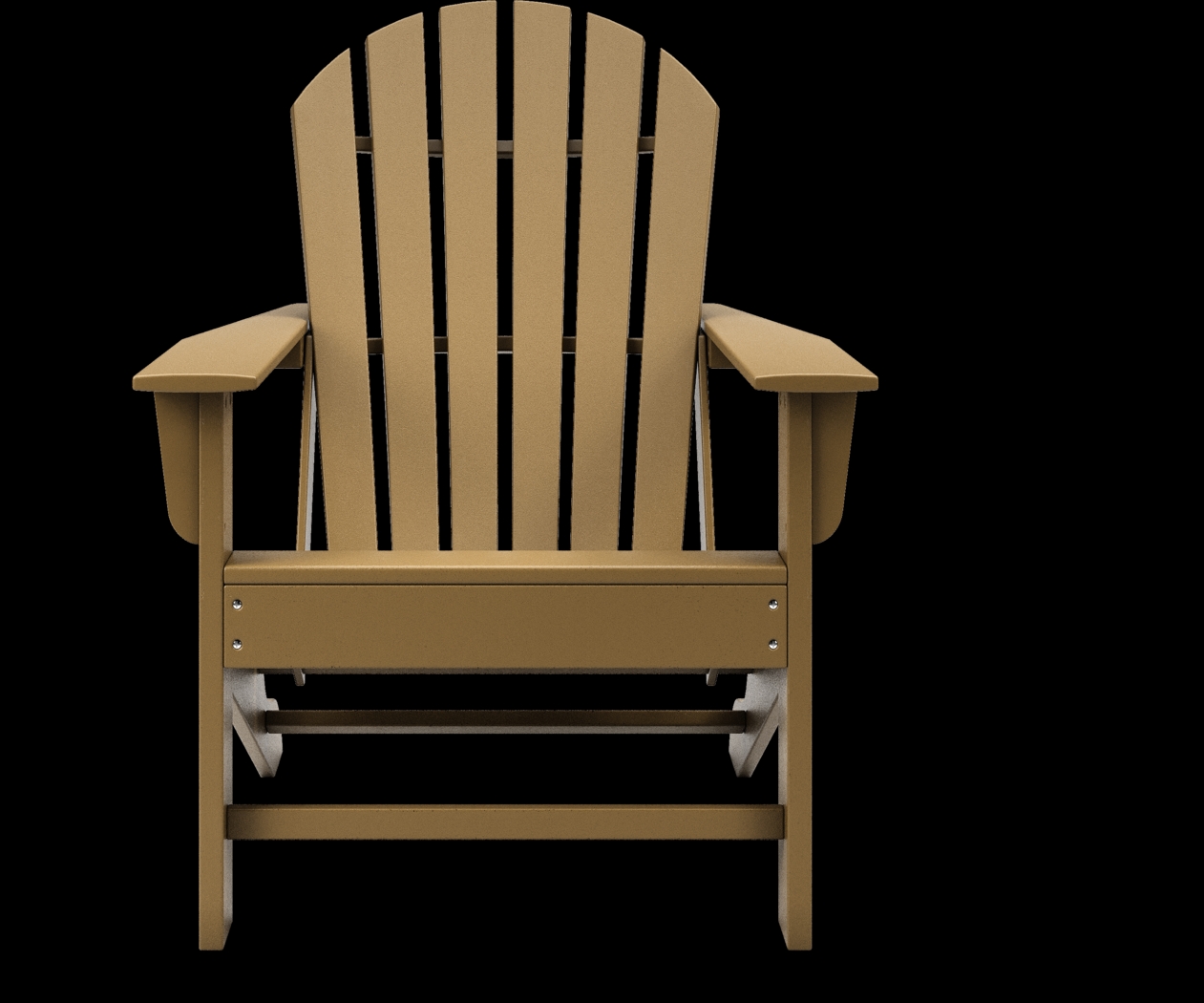 Addy Brown Outdoor Adirondack Chair - Thumbnail - Image 2