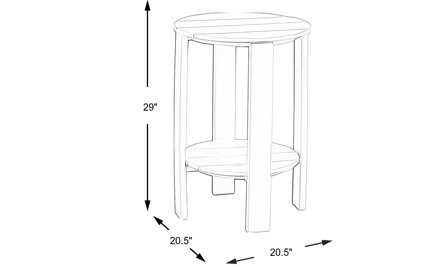 Dimension Image. Please refer to the Dimension Tab on this page for dimension details.