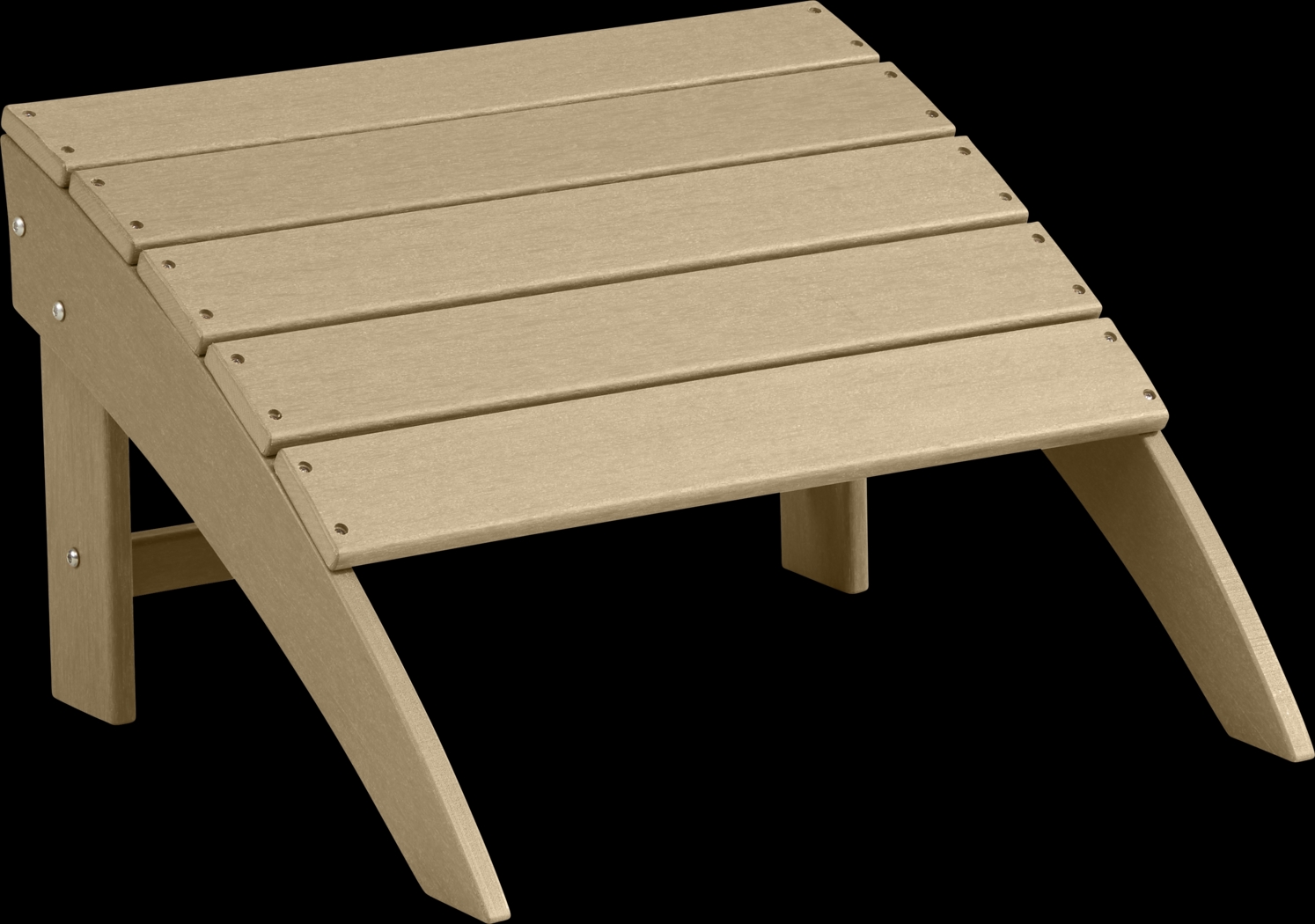 Addy Brown Outdoor Footrest - Thumbnail - Image 1
