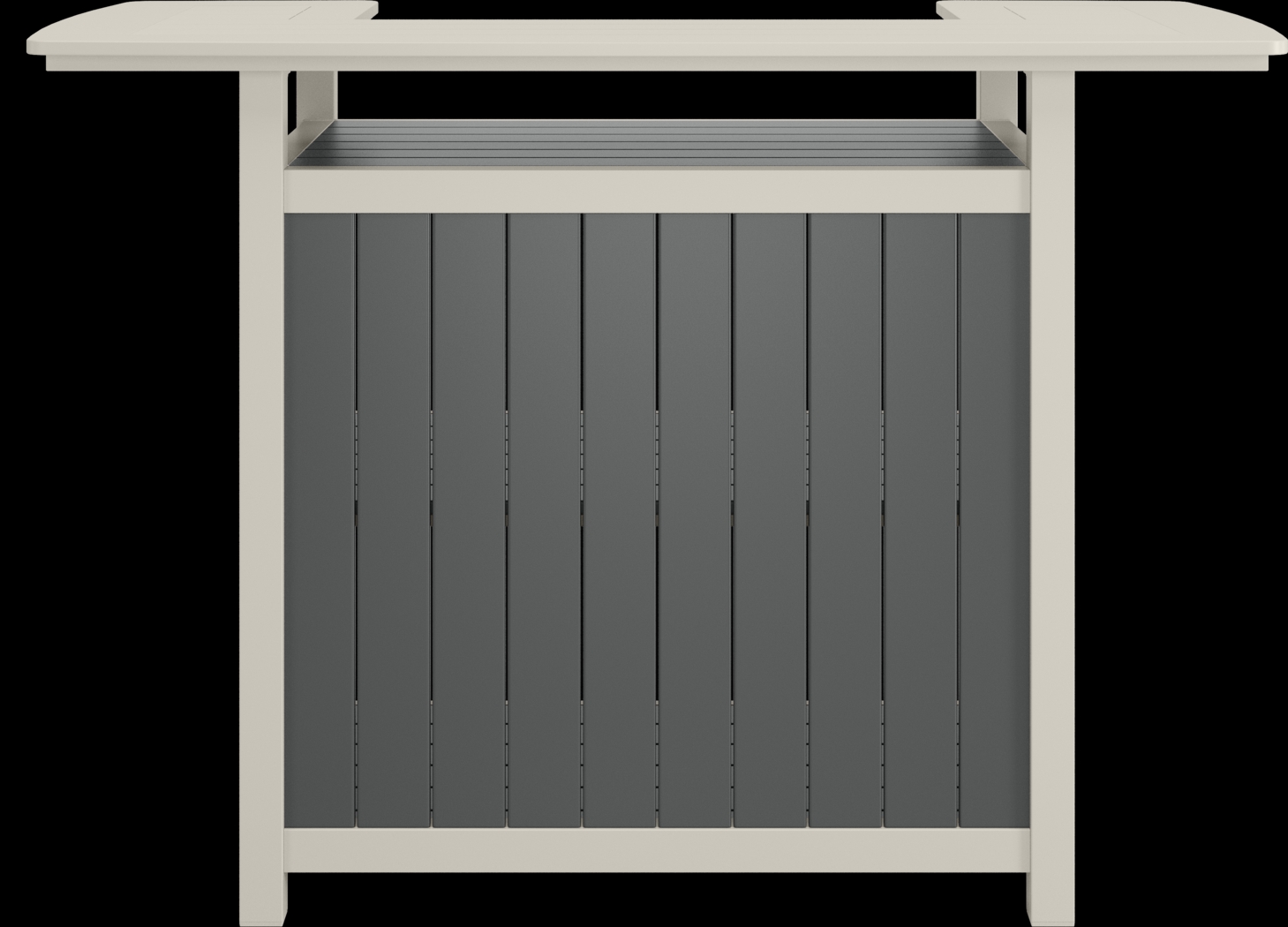 Addy Gray 5 Pc Outdoor Bar Set - Thumbnail - Image 3