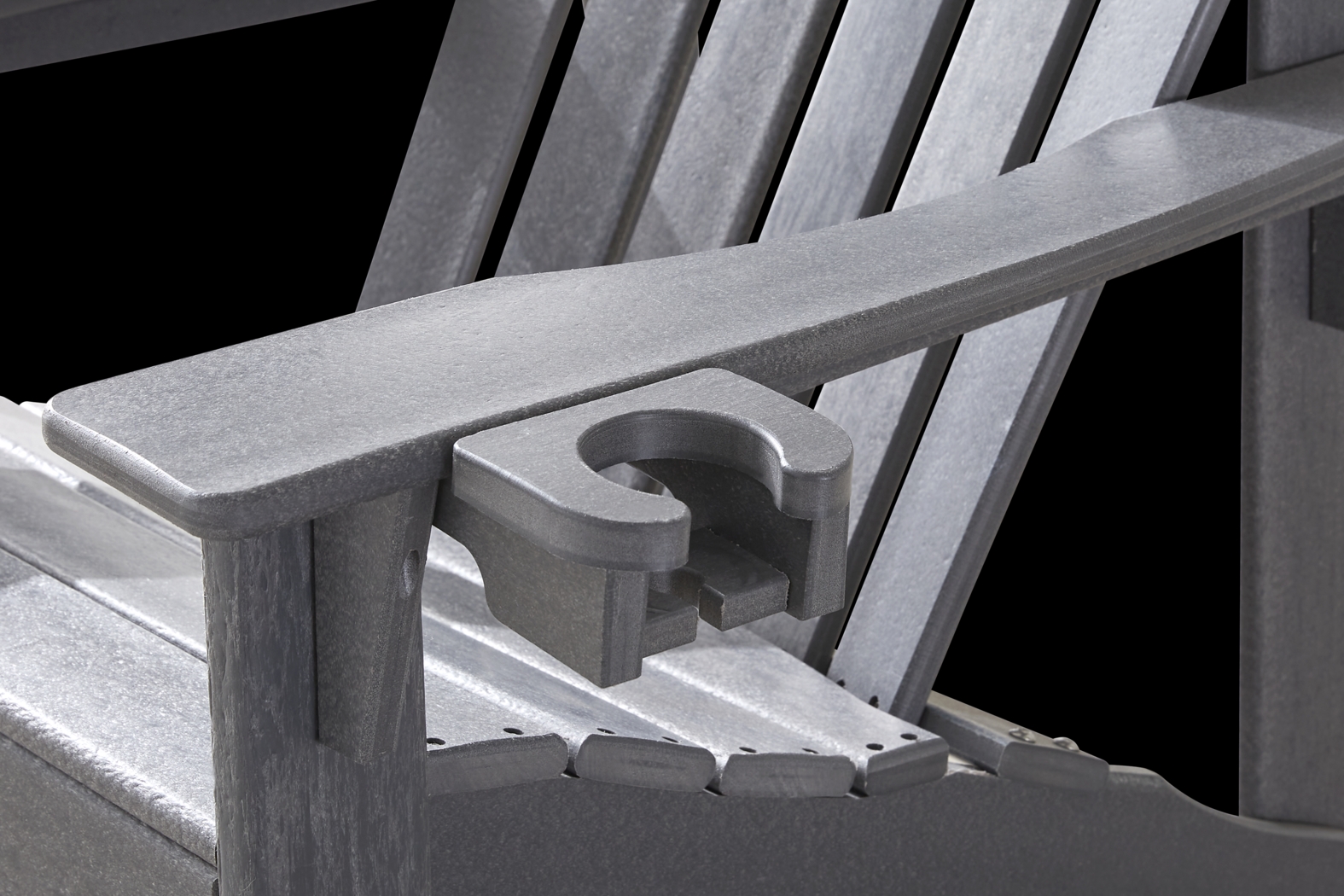 Addy Gray Outdoor Cup Holder - Thumbnail - Image 2