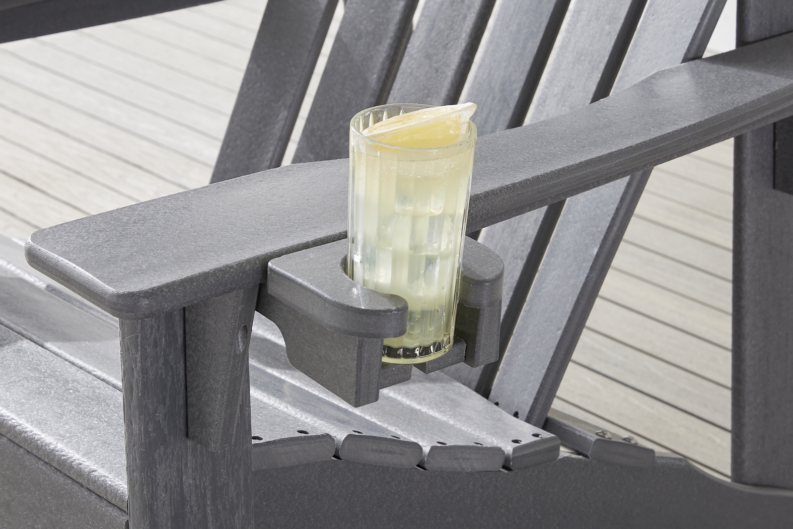 Addy Gray Outdoor Cup Holder - Thumbnail - Image 3