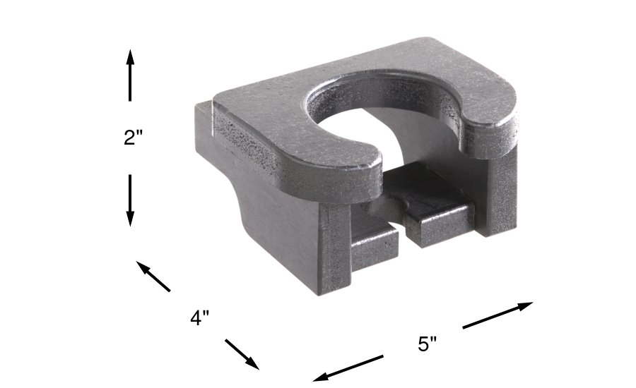 Dimension Image. Please refer to the Dimension Tab on this page for dimension details.