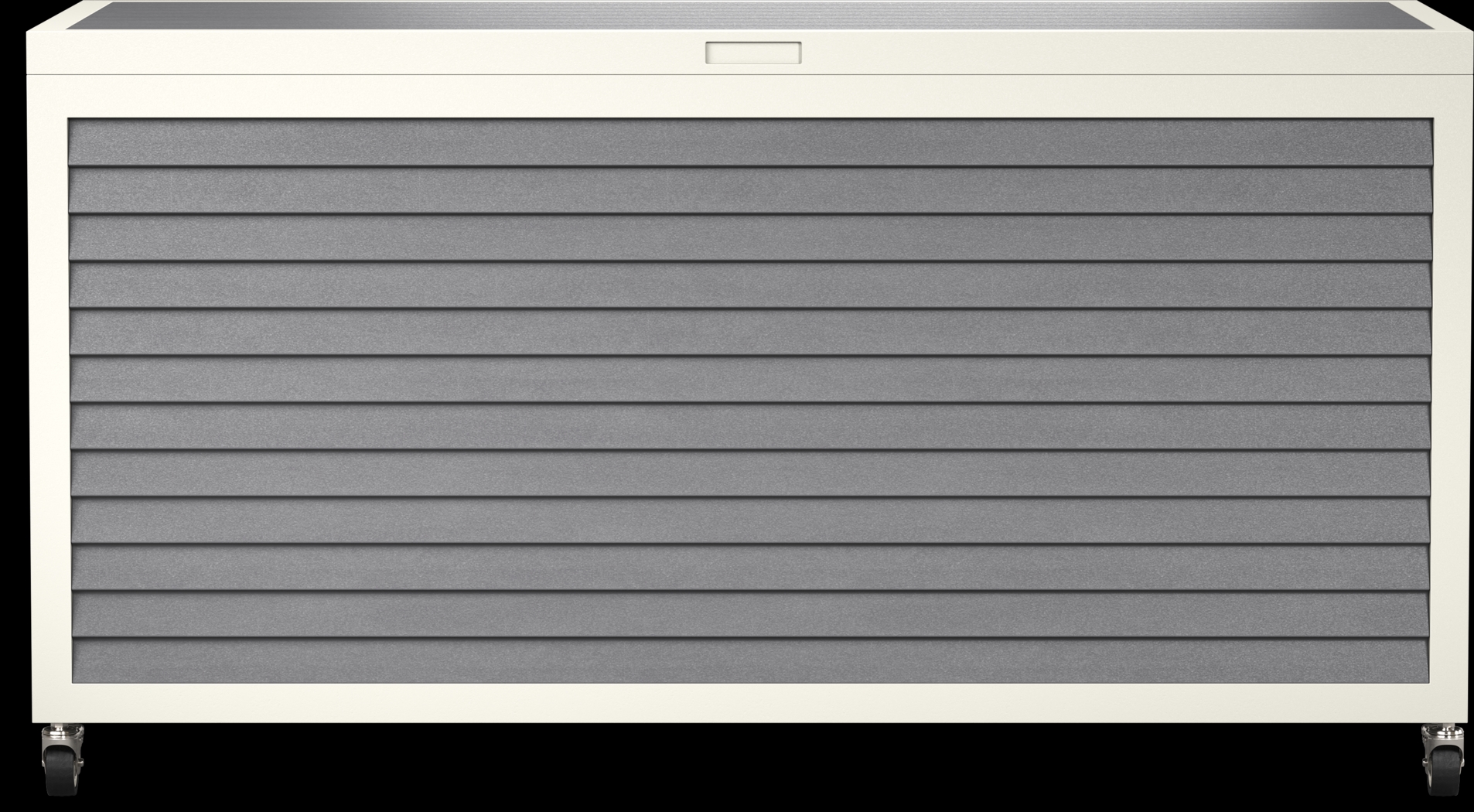 Addy Gray Outdoor Storage Box - Thumbnail - Image 2