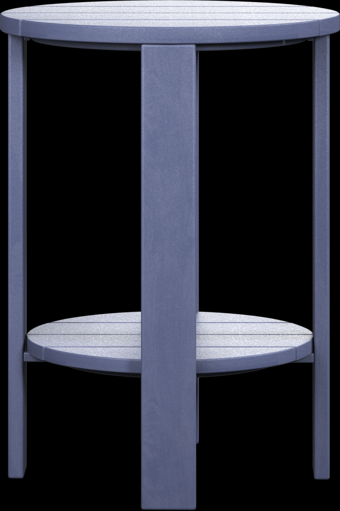 Addy Navy Outdoor Balcony Side Table - Thumbnail - Image 2