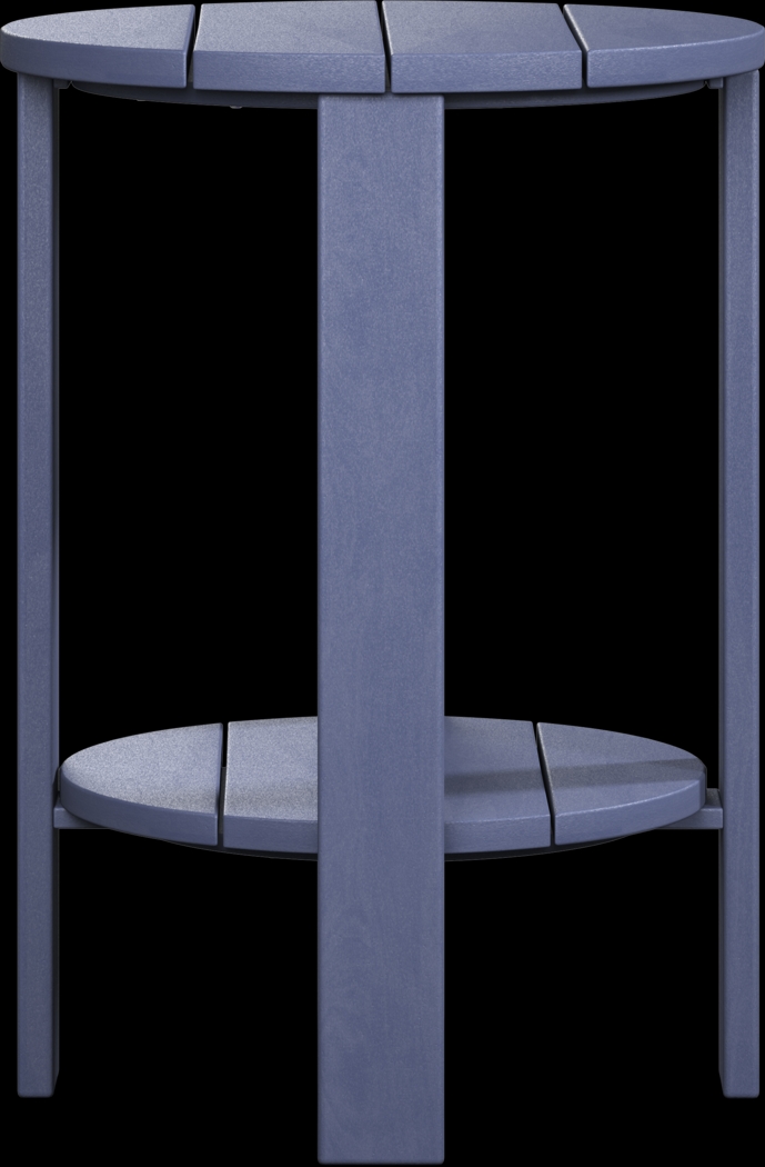 Addy Navy Outdoor Balcony Side Table - Thumbnail - Image 3