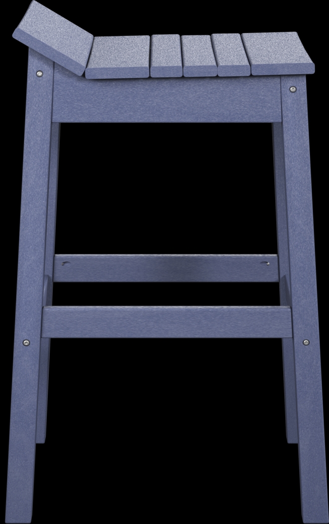 Addy Navy Outdoor Barstool - Thumbnail - Image 4