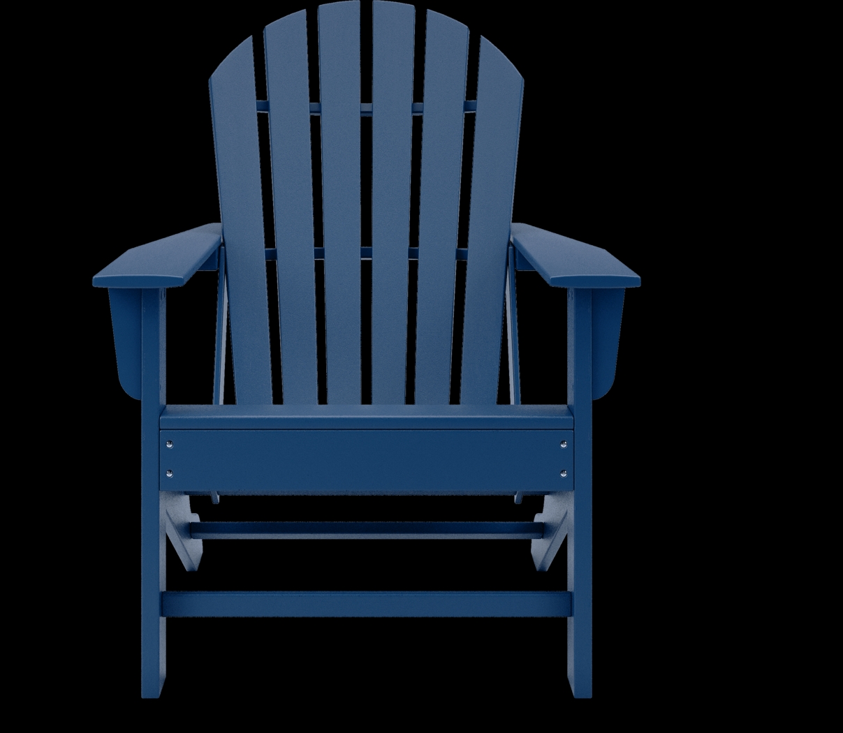 Addy Navy 5 Pc Round Outdoor Chat Seating Set - Thumbnail - Image 4