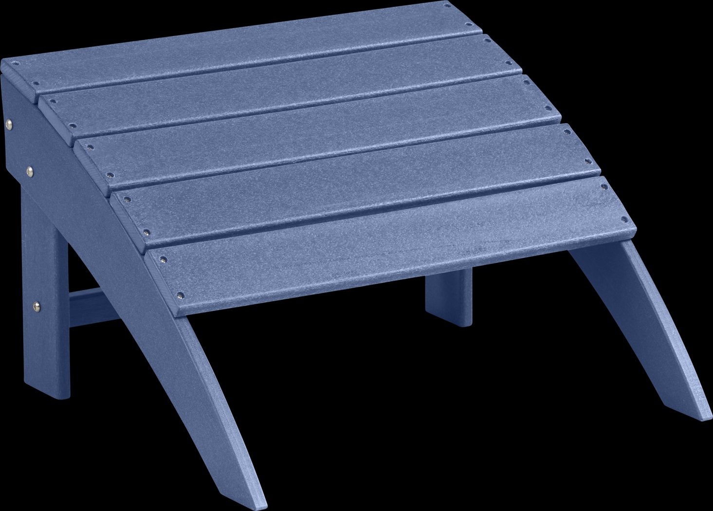 Addy Navy Outdoor Footrest - Thumbnail - Image 1