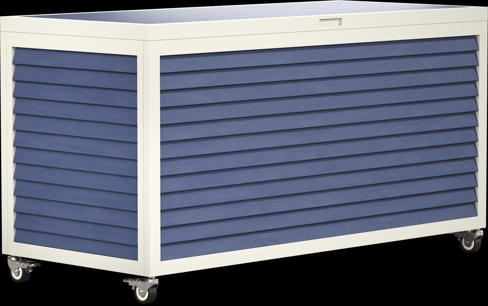 Addy Navy Outdoor Storage Box - Thumbnail - Image 1
