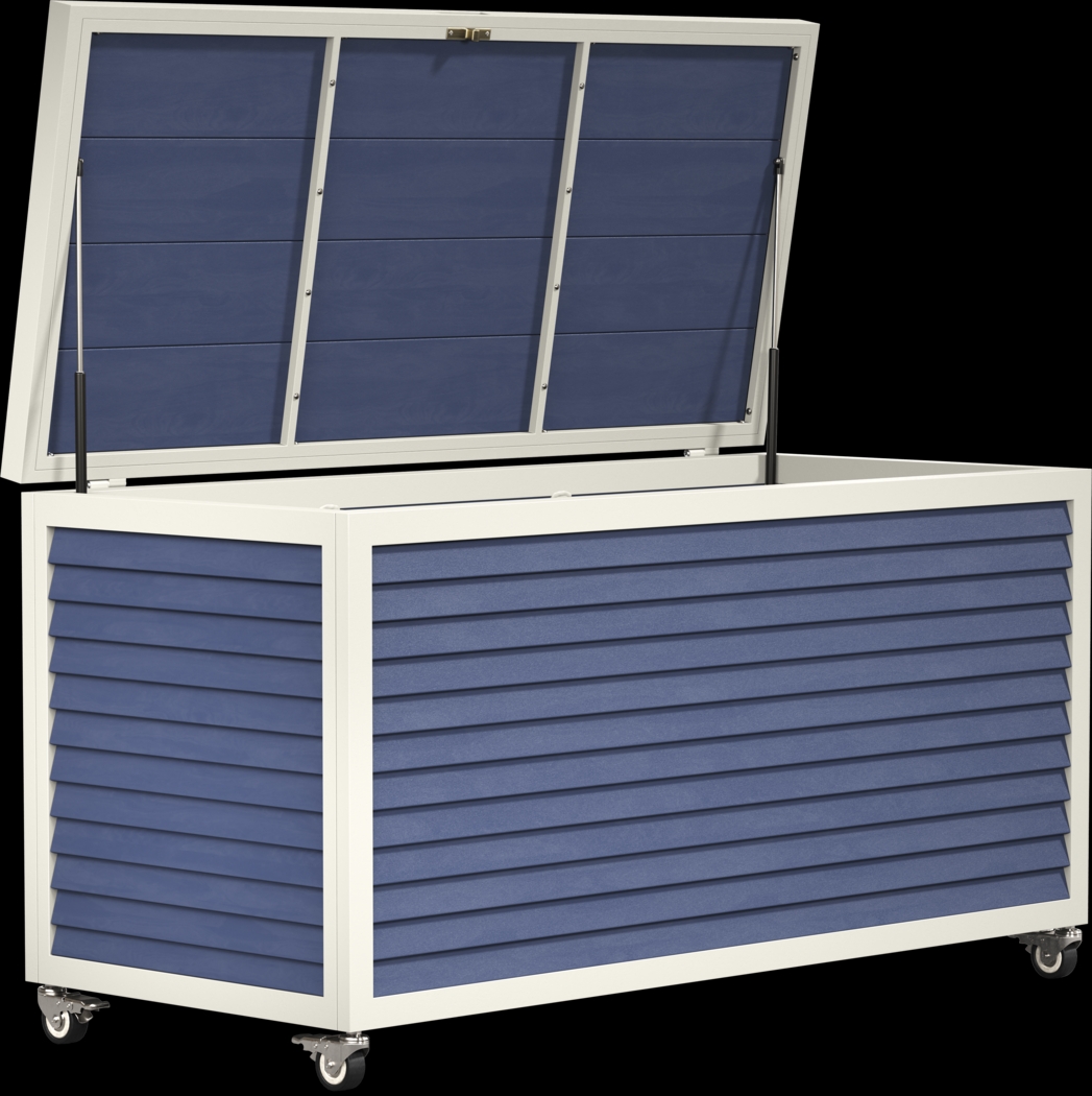 Addy Navy Outdoor Storage Box - Thumbnail - Image 3