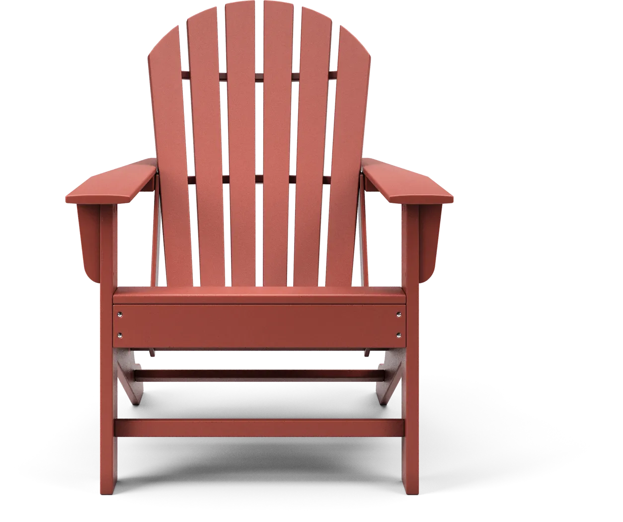 Addy Red 5 Pc Round Outdoor Chat Seating Set - Thumbnail - Image 4