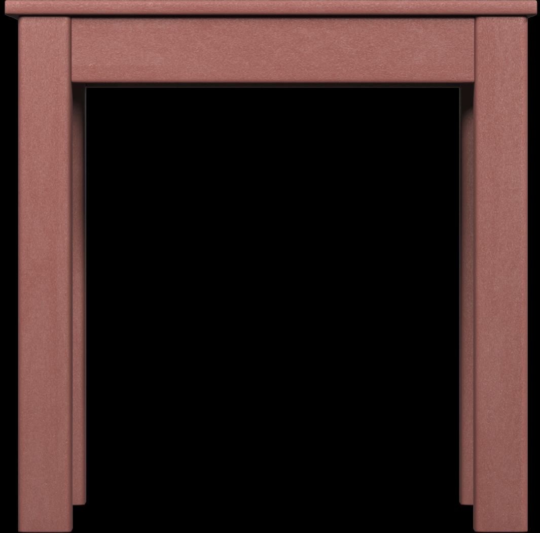 Brocky Red 3 Pc Outdoor Rocking Chair Set with End Table - Thumbnail - Image 8