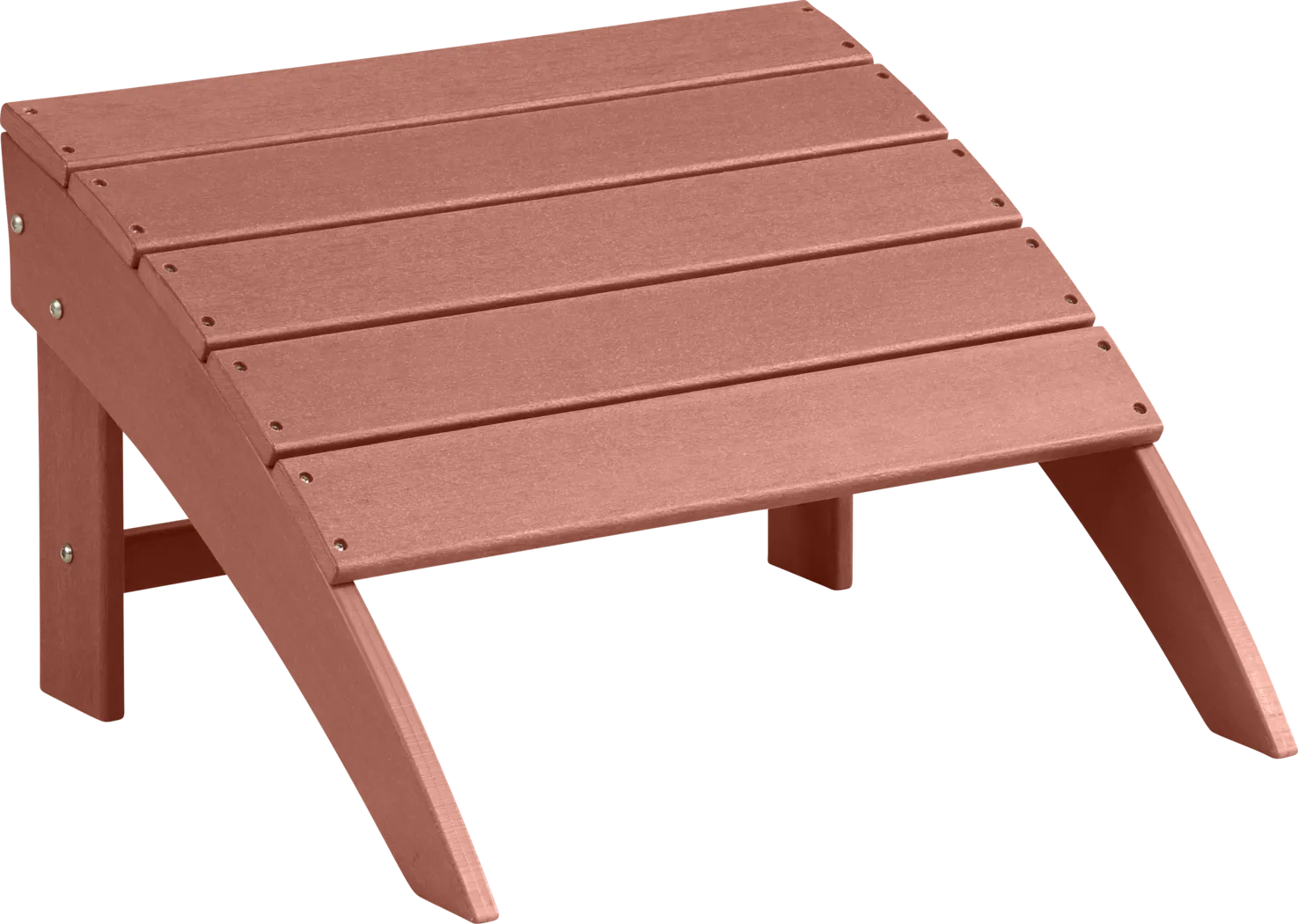 Addy Red Outdoor Footrest - Thumbnail - Image 1
