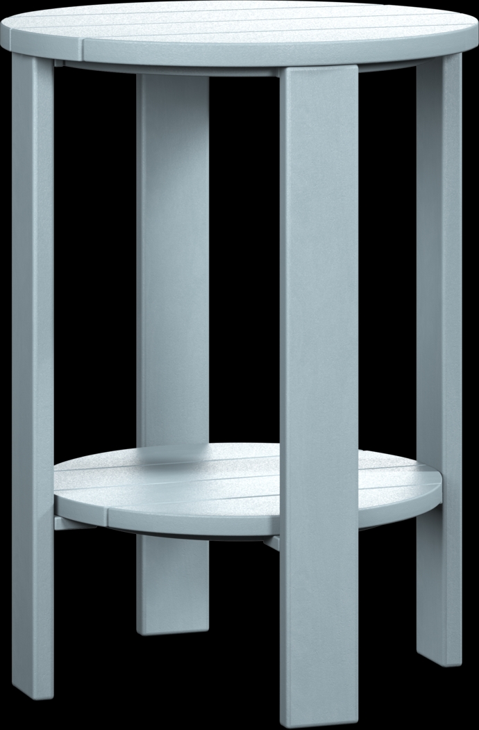 Addy Sky Outdoor Balcony Side Table - Thumbnail - Image 1