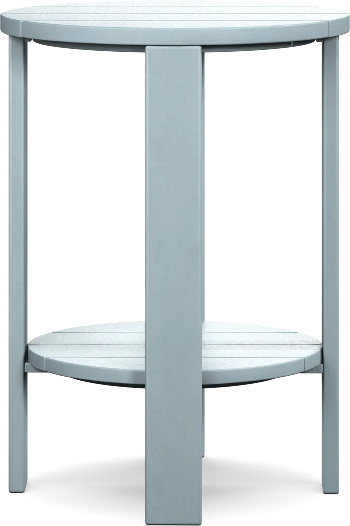 Addy Sky Outdoor Balcony Side Table - Thumbnail - Image 2