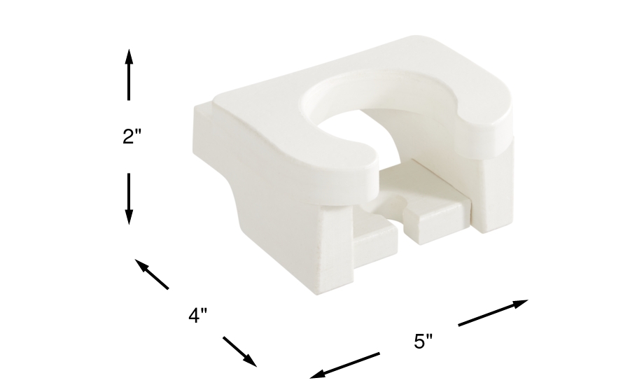 Dimension Image. Please refer to the Dimension Tab on this page for dimension details.