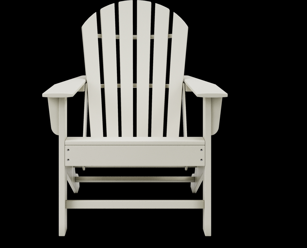 Addy White Outdoor Adirondack Chair - Thumbnail - Image 2