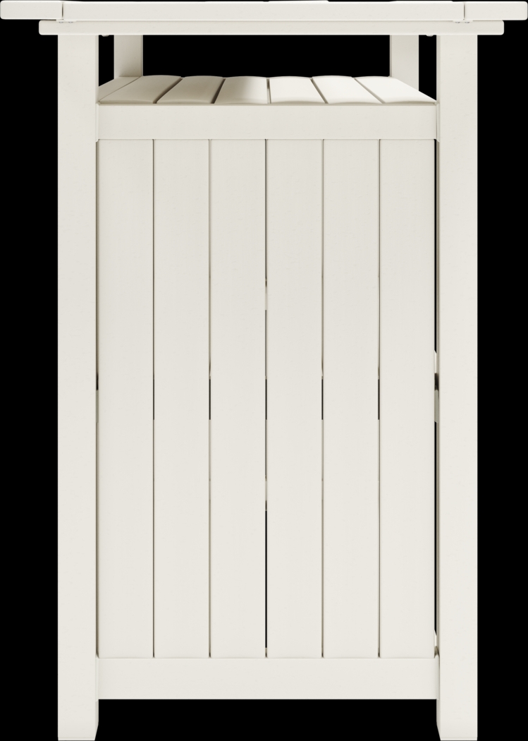 Addy White Outdoor Bar Table - Thumbnail - Image 4