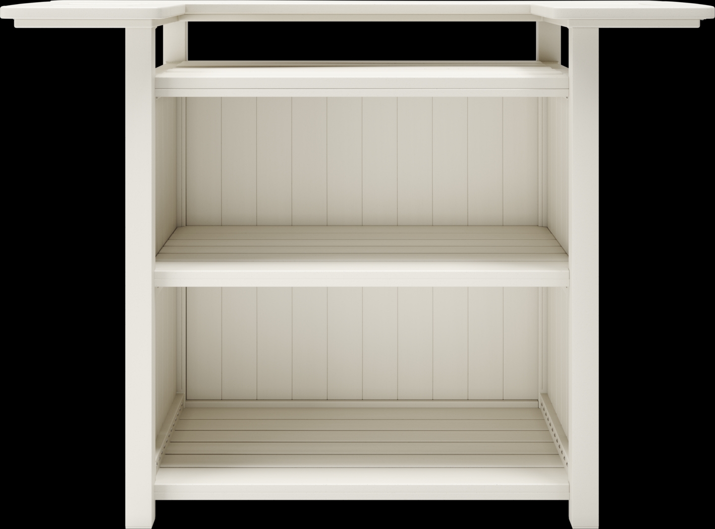 Addy White 3 Pc Outdoor Bar Set with Gray Barstools - Thumbnail - Image 6