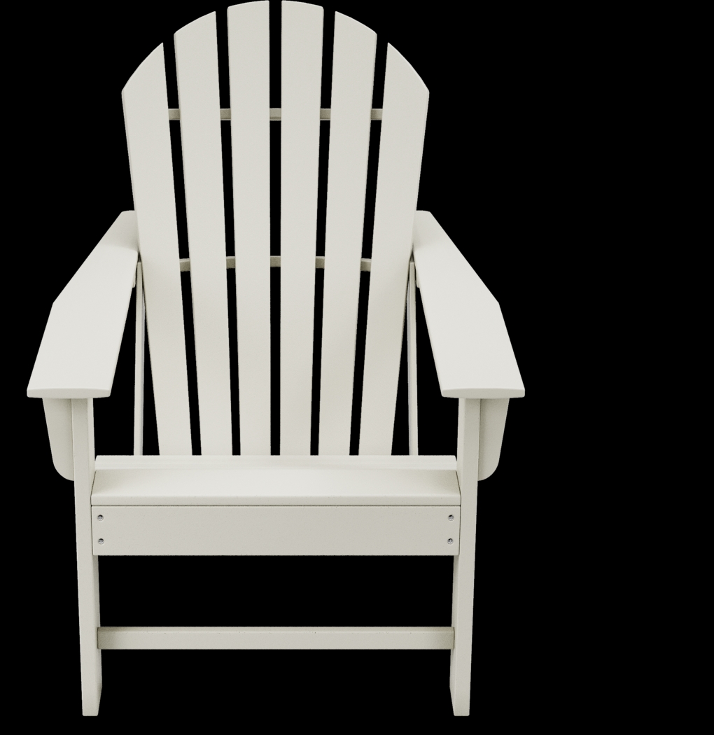 Addy White 5 Pc Round Outdoor Chat Seating Set - Thumbnail - Image 6