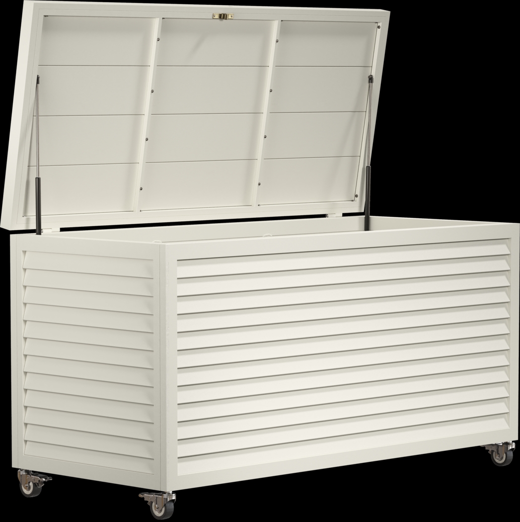 Addy White Outdoor Storage Box - Thumbnail - Image 3