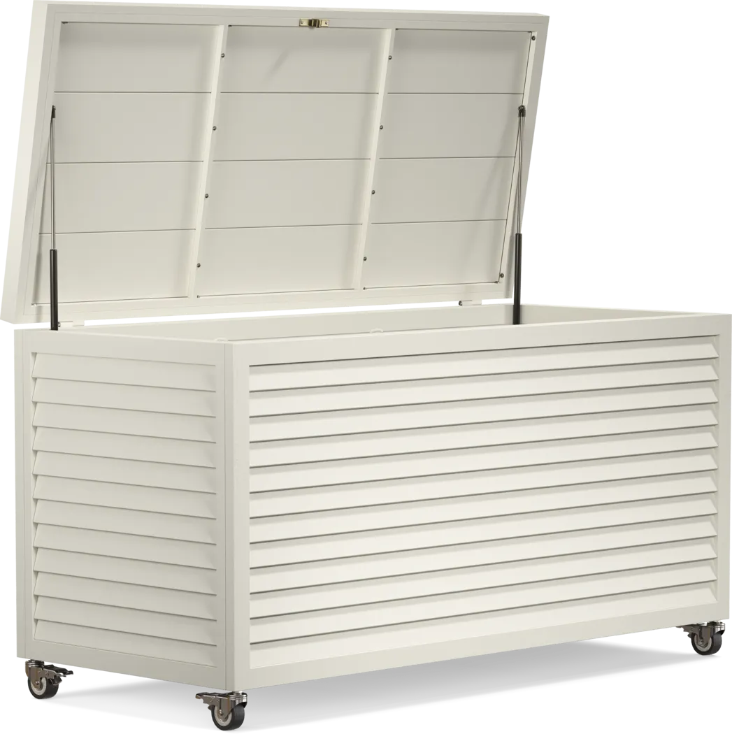 Addy White Outdoor Storage Box - Thumbnail - Image 3