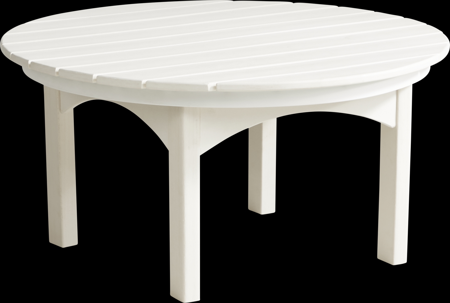 Addy White 5 Pc Round Outdoor Chat Seating Set - Thumbnail - Image 2