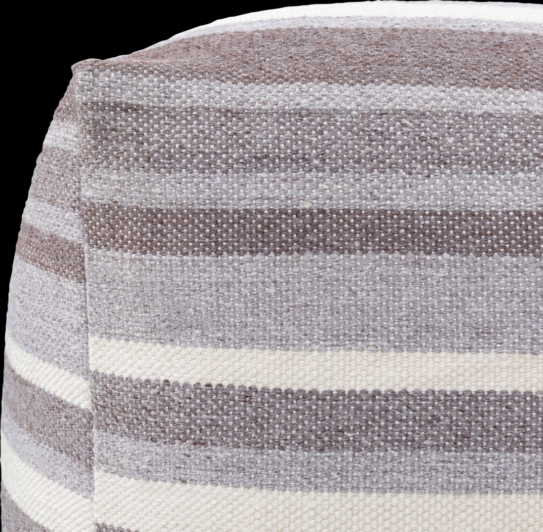 Adeeline Gray Ottoman - Thumbnail - Image 2