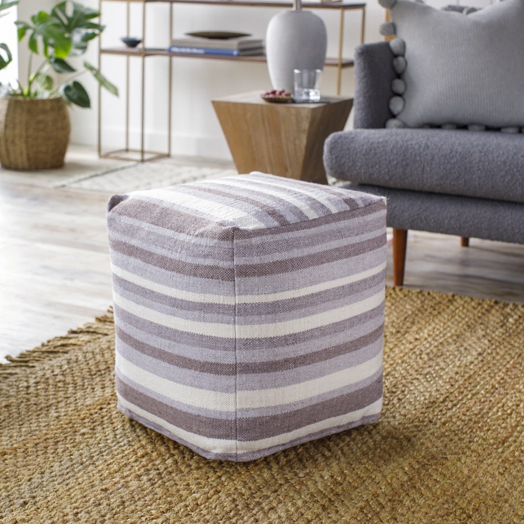 Adeeline Gray Ottoman - Thumbnail - Image 6