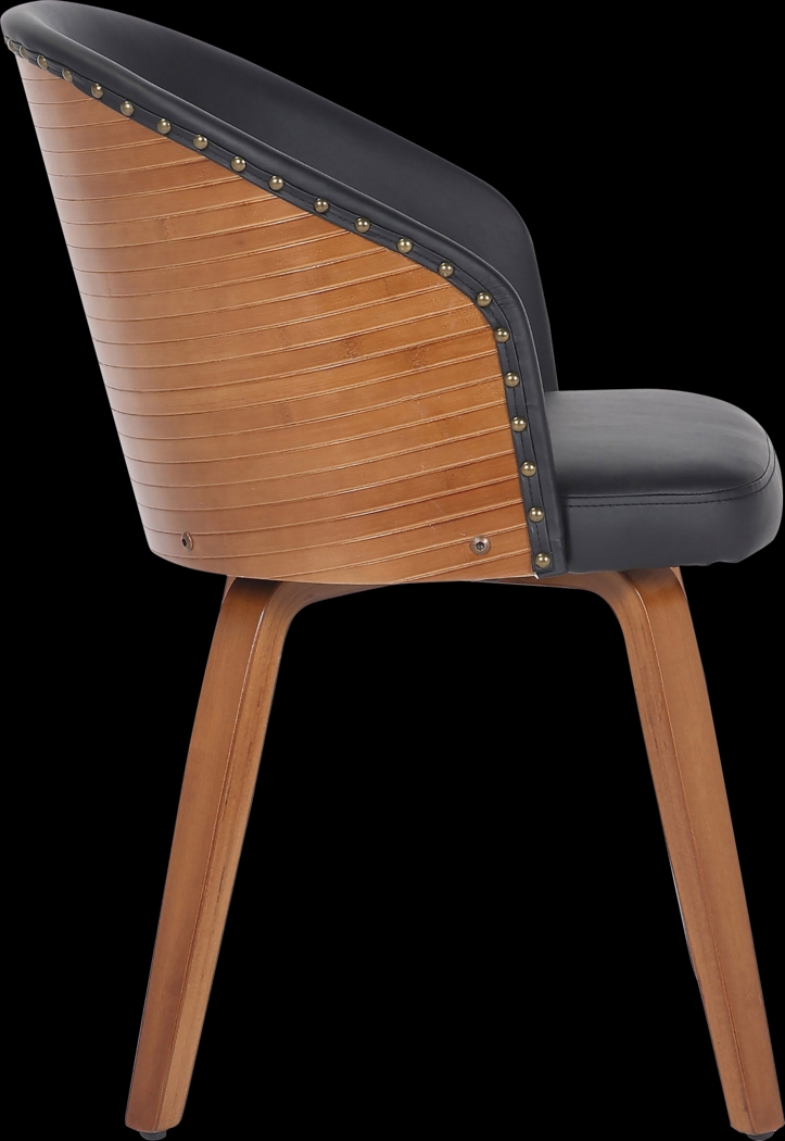 Adela Lane Black Accent Chair - Thumbnail - Image 2