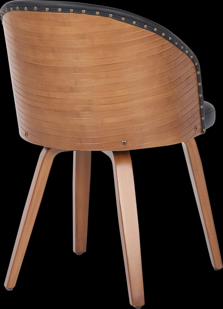 Adela Lane Black Accent Chair - Thumbnail - Image 3