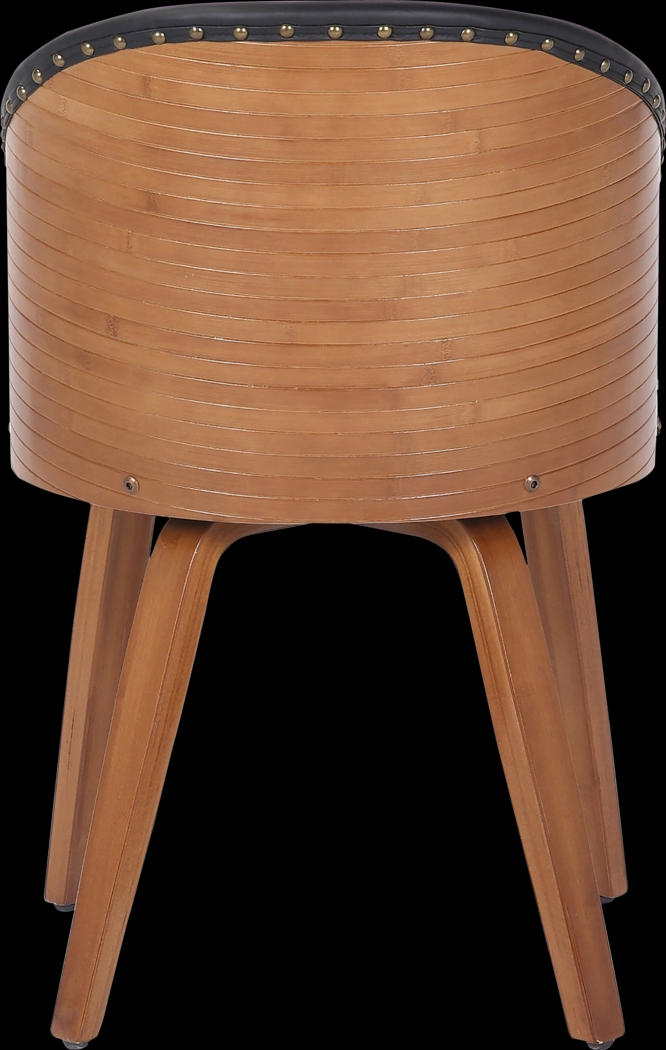 Adela Lane Black Accent Chair - Thumbnail - Image 4