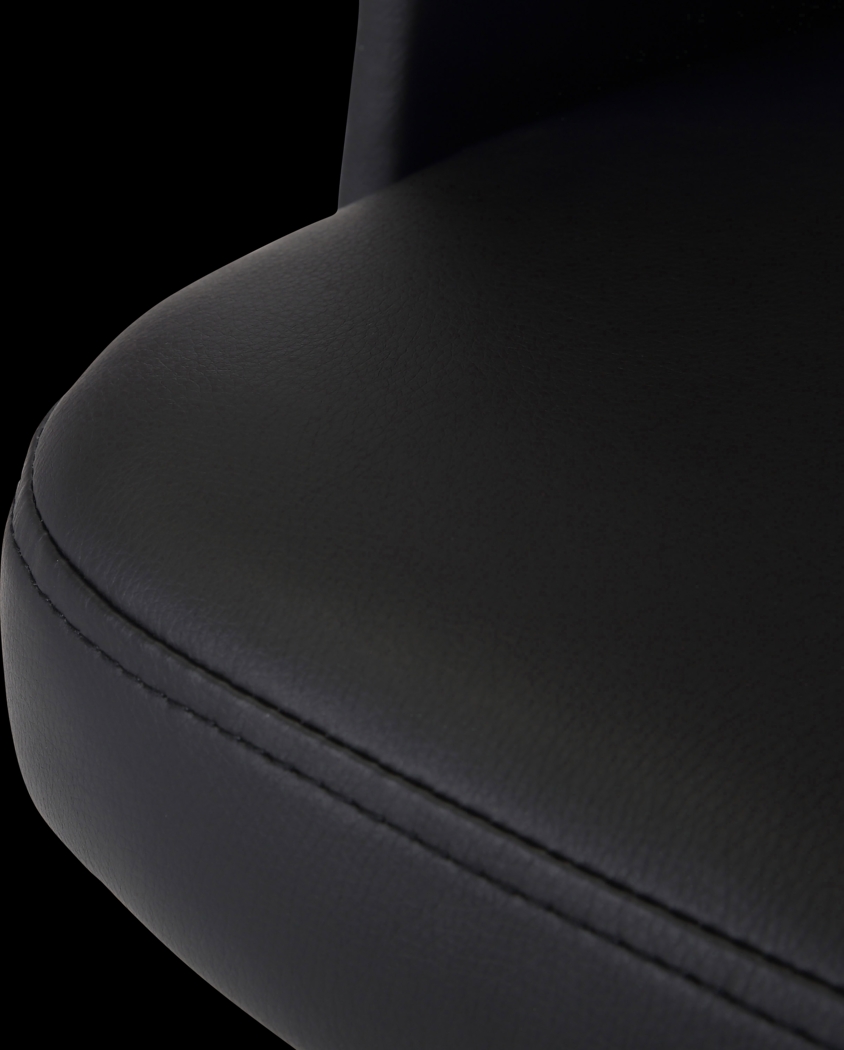 Adela Lane Black Accent Chair - Thumbnail - Image 7