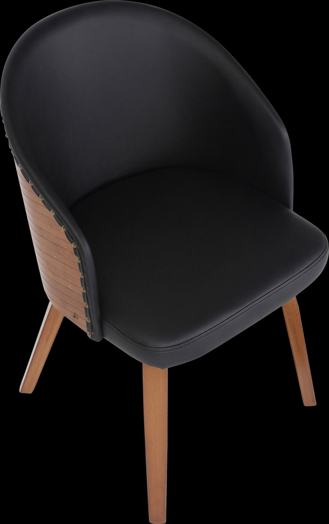 Adela Lane Black Accent Chair - Thumbnail - Image 9